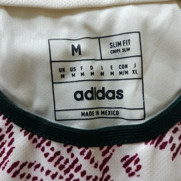 Adidas Mexico 22" Mens Away Jersey - Picture 8 of 10